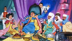 Aladdin and his Wonderful Lamp by Angus McBride