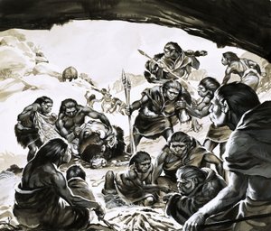Cavemen of the Cold Spell by Angus McBride