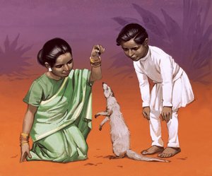 Children from India by Angus McBride