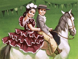 Children from Spain by Angus McBride