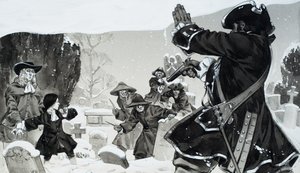 Churchyard Brawl by Angus McBride
