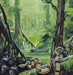 Exploring the River Amazon by Angus McBride