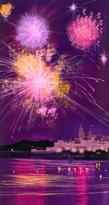 Fireworks in Malta