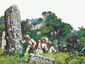 Lost Cities in the Jungles of Central America by Angus McBride