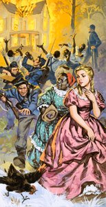Northern Troops Looting the Homes of Terrified Southerners by Angus McBride