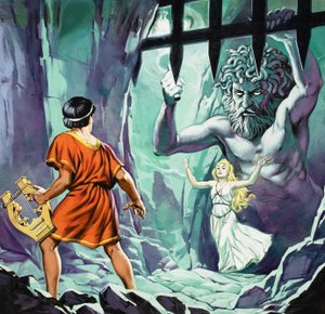 Orpheus and Eurydice by Angus McBride