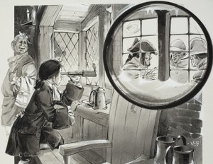 Through the Telescope by Angus McBride