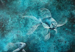 Blue Love by Ania Witwitzka