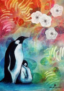 Penguin Family Blossom