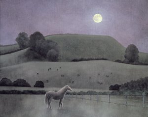 Horse in Moonlight