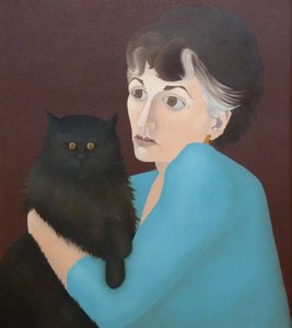Woman with a Cat