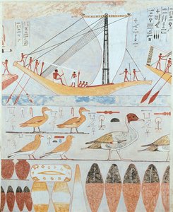 Copy of Wall Painting from a Private Tomb of Kaemankh