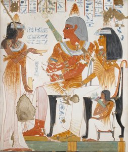 Copy of wall painting, private tomb 181 of Nebamun and Ipuky, Thebes, 20th century