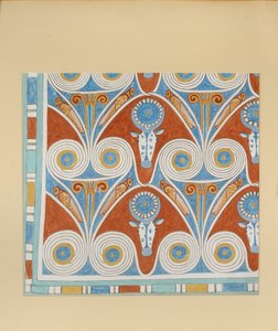 Copy of Wall Painting, Private Tomb 50 of Neferhotpe, Thebes by Anna