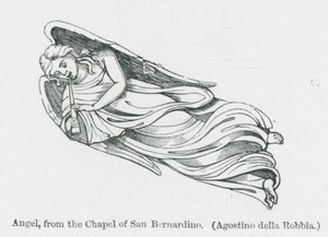 Angel, from the Chapel of San Bernardino by Anna Brownell Jameson