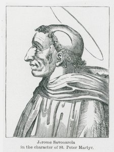 Jerome Savonarola in the Character of St Peter Martyr by Anna Brownell Jameson