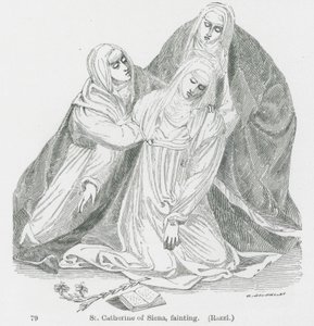 St Catherine of Siena, Fainting by Anna Brownell Jameson