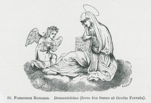 St Francesca Romana, Domenichino by Anna Brownell Jameson