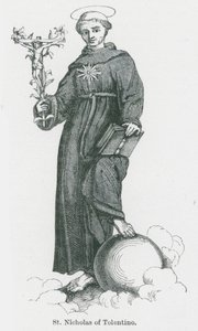St Nicholas of Tolentino by Anna Brownell Jameson