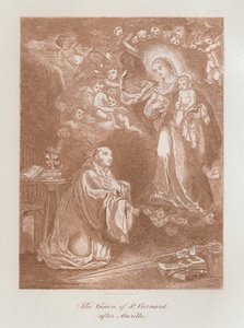 The Vision of St Bernard of Clairvaux by Anna Brownell Jameson