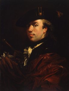 Portrait of a painter, Second Half of the 18th century by Anna Dorothea Therbusch Lisiewska