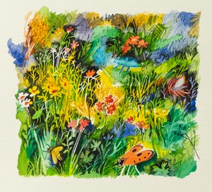 Meadow Bugs, 2023 by Anna Pugh