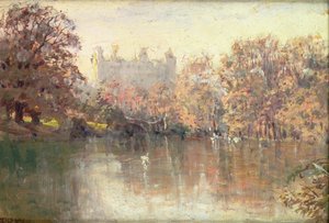 Central Park Lake by Anna Richards Brewster