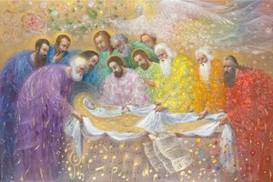 The Burial of Virgin Sophia by Annael Anelia Pavlova