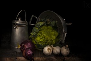 Vintage Kitchen Still Life by Annalisa Raggio