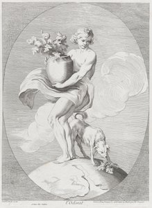 Smell, 1730-65 by Anne Claude Philippe de Caylus, Etienne Fessard