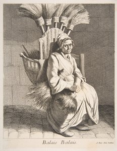 Broom Peddler by Anne Claude Philippe de Caylus