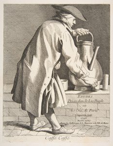 Coffee Vendor by Anne Claude Philippe de Caylus
