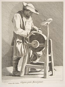 Knife Sharpener by Anne Claude Philippe de Caylus