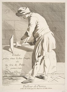 Stone Cutter by Anne Claude Philippe de Caylus