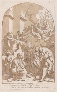 The Martyrdom of Saint Angelo by Anne Claude Philippe de Caylus