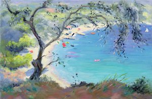 Lichnos Bay, Epirus, Greece by Anne Durham