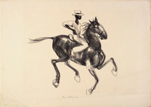 Horse and Rider by Anne Goldthwaite