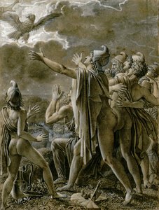 Aeneas and his followers in Latium by Anne Louis Girodet de Roucy Trioson