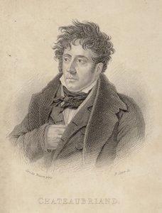 Portrait of vicomte de Chateaubriand
