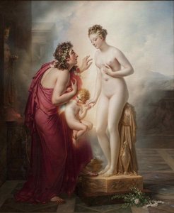 Pygmalion and Galatea by Anne Louis Girodet de Roucy Trioson