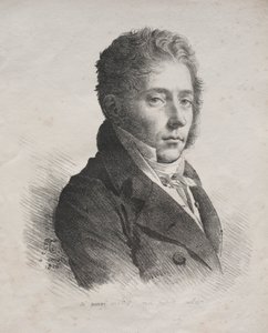 Receuil dessais lithographiques: Portrait of M. Coupin de La Couperie, 1816 by Anne Louis Girodet de Roucy Trioson