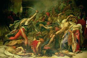 The Revolt at Cairo, 21st October 1798, 1810 by Anne Louis Girodet de Roucy Trioson