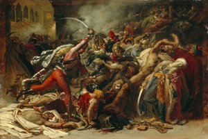 The Revolt of Cairo by Anne Louis Girodet de Roucy Trioson