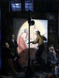 The Painter Anne Louis Girodet de Roucy-Trioson by Anne Louis Girodet de Roucy Trioson