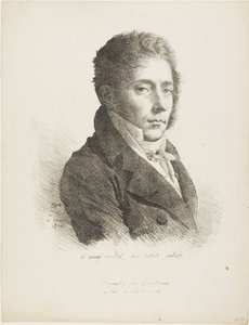Portrait of Coupin de la Couperie by Anne Louis Girodet de Roussy Trioson