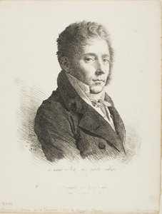 Portrait of Coupin de la Couperie by Anne Louis Girodet de Roussy Trioson