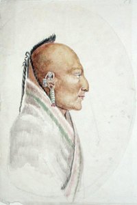 Cachasunghia, Chief of the Little Osage by Anne Marguerite Hyde de Neuville
