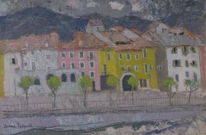 Sospel, Alpes Maritime by Anne Redpath