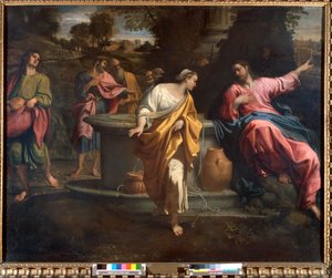Christ and the Samaritan Woman at the Well by Annibale Carracci