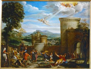 The Stoning of Saint Stephen by Annibale Carracci